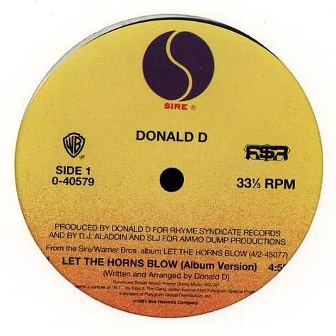 Donald D - Let The Horns Blow