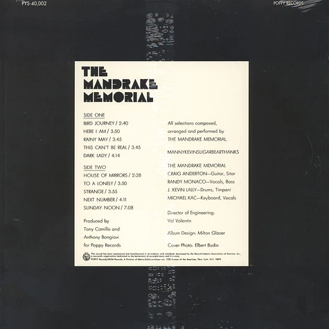 The Mandrake Memorial - The mandrake memorial