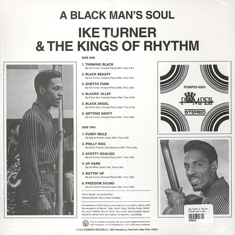 Ike Turner & The Kings Of Rhythm - A black man's soul
