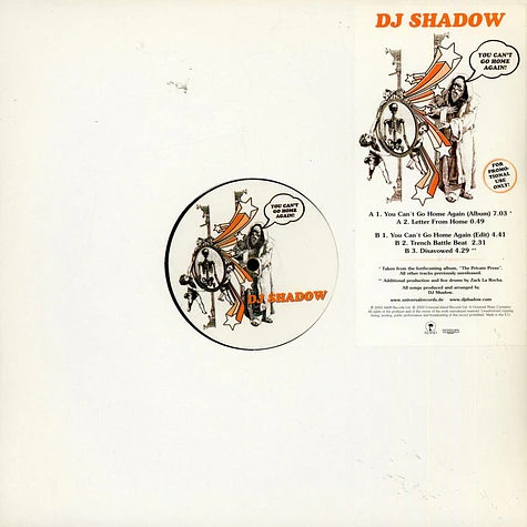 DJ Shadow - You Can’t Go Home Again!