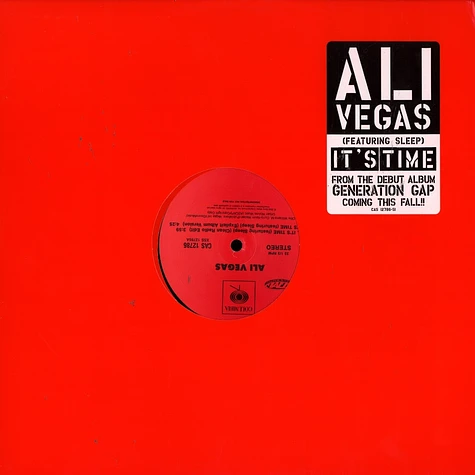 Ali Vegas - It's time feat. Sleep