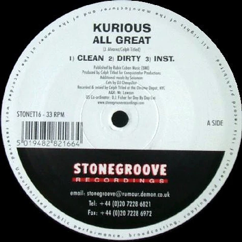 Kurious - All Great
