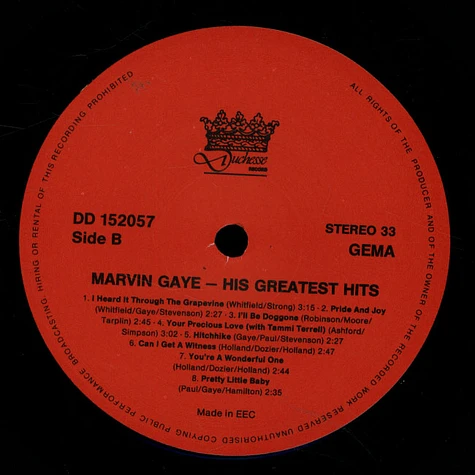 Marvin Gaye - His Greatest Hits