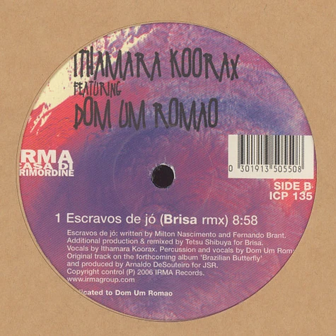 Ithamara Koorax feat. Dom Um Romao - O vento Parov Stelar remix