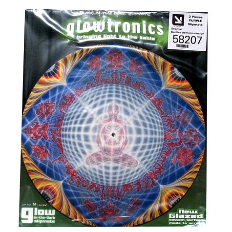 Glowtronics - Deities Demons Glow In The Dark Slipmat