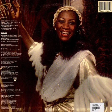 Patti LaBelle - The Spirit's In It