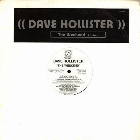 Dave Hollister - Weekend remixes feat.Redman & Erick Sermon