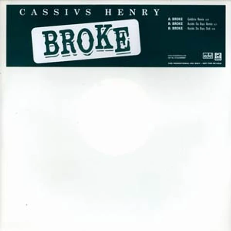 Cassius Henry - Broke