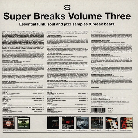Super Breaks - Volume 3