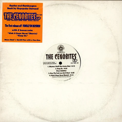 The Cenobites, Godfather Don Feat. Kool Keith - The Cenobites LP