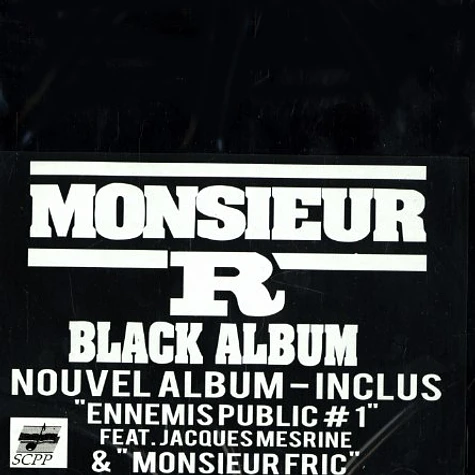 Monsieur R - Black album