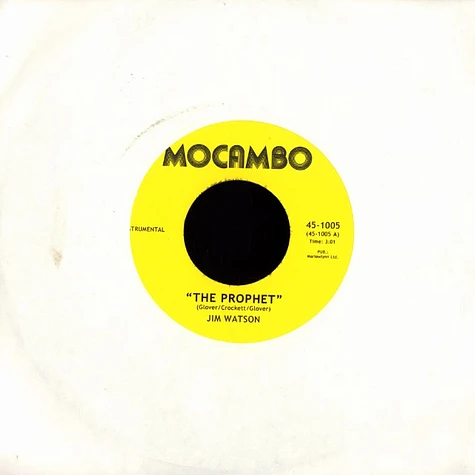 Jim Watson / Mocambo Allstars - The prophet / swamp strut