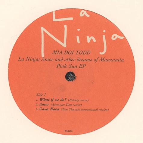 Mia Doi Todd - Pink Sun EP