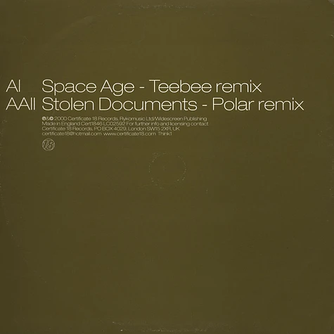 Teebee - Space Age (Remix)