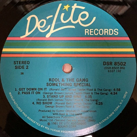 Kool & The Gang - Something Special