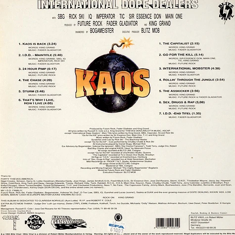 Kaos - International Dope Dealers