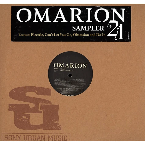 Omarion (B2K) - 21 sampler