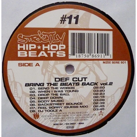 Def Cut - Bring The Beats Back 2