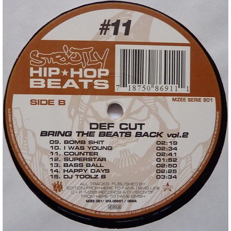 Def Cut - Bring The Beats Back 2