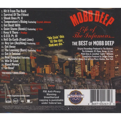 Mobb Deep - Life of the infamous - the best of Mobb Deep