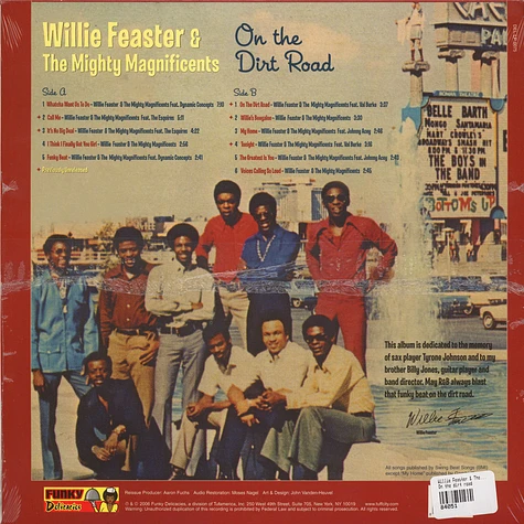 Willie Feaster & The Mighty Magnificents - On the dirt road