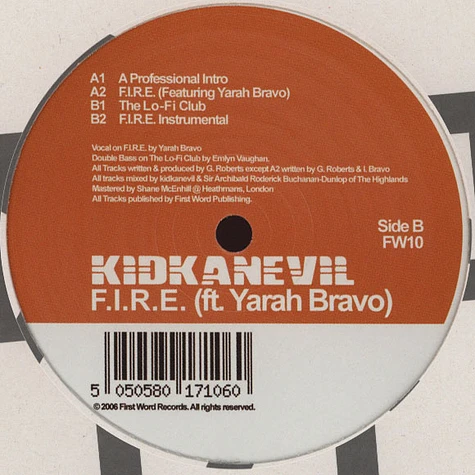 Kid Kanevil - F.i.r.e. feat. Yarah Bravo