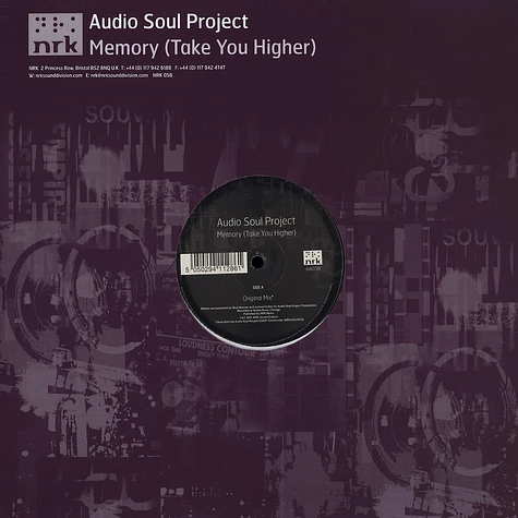 Audio Soul Project - Memory (take you higher)