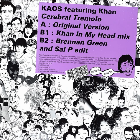 Kaos - Cerebral tremolo feat. Khan