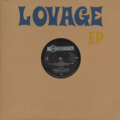 Dan The Automator - Lovage EP