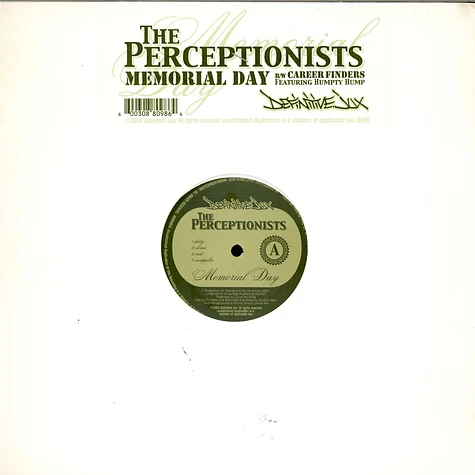 The Perceptionists (Mr.Lif & Akrobatik) - Memorial Day