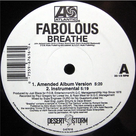 Fabolous - Breathe