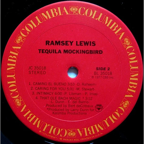 Ramsey Lewis - Tequila Mockingbird