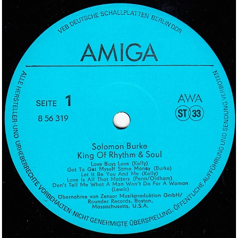 Solomon Burke - King Of Rhythm & Soul