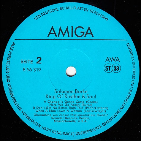 Solomon Burke - King Of Rhythm & Soul