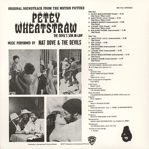 Nat Dove & The Devils - OST Petey Wheatstraw - the devil's son-in-law