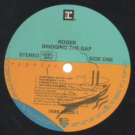 Roger Troutman - Bridging The Gap