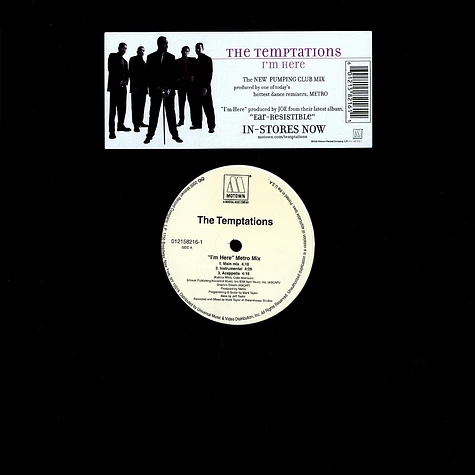 The Temptations - I'm Here