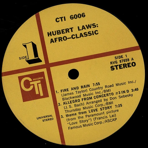 Hubert Laws - Afro-classic