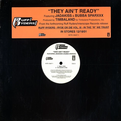 Ruff Ryders - They ain't ready feat. Jadakiss & Bubba Sparks