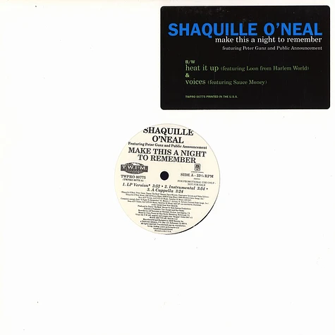 Shaquille O'Neal - Make this a night to remember feat. Peter Gunz & Public Announcement