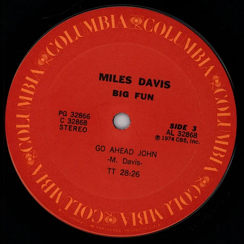 Miles Davis - Big ^Fun