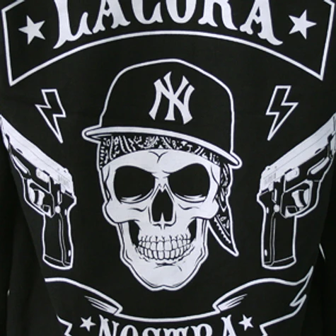 La Coka Nostra - MC NY logo backprint zip-hoodie