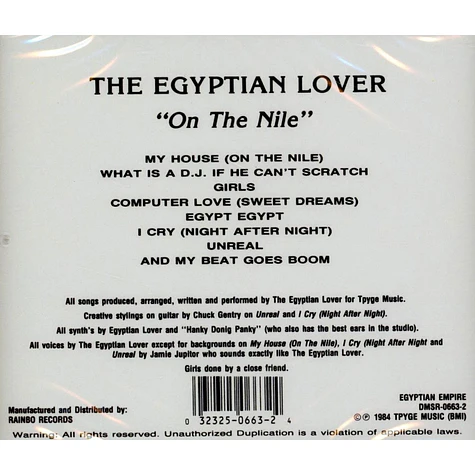 Egyptian Lover - On The Nile