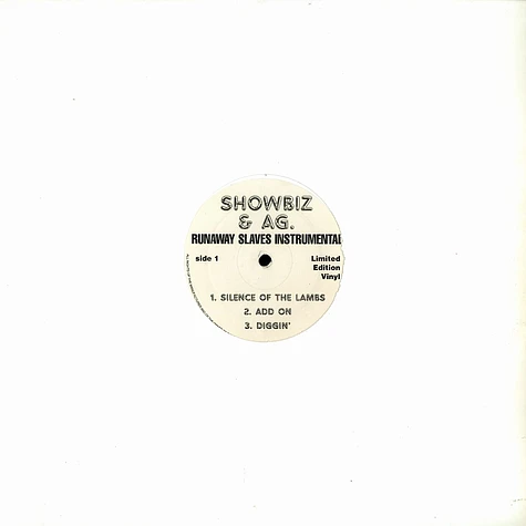 Showbiz & AG - Runaway slave instrumentals
