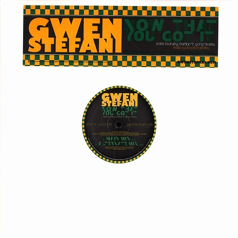 Gwen Stefanie - Now that you got it remix feat. Damian Jr.Gong Marley