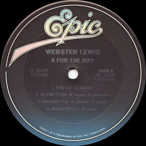 Webster Lewis - 8 For The 80's