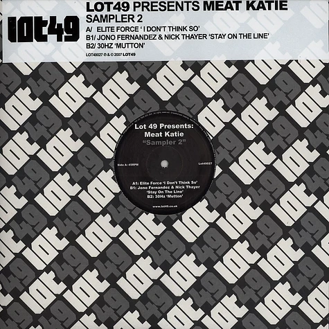 Lot 49 presents Meat Katie - Sampler 2