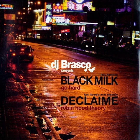 Black Milk / Declaime - Go Hard / Robin Hood Theory