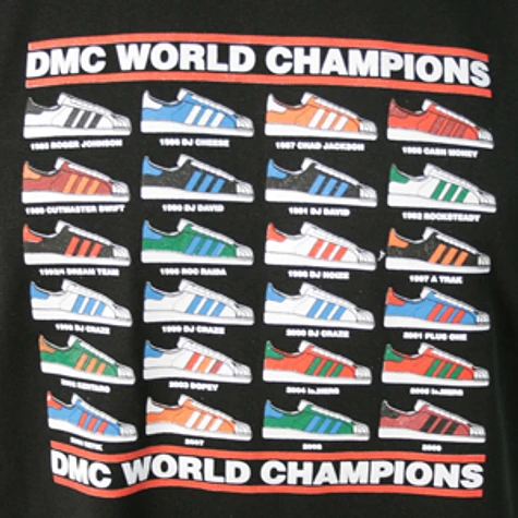 DMC & Technics - World champion all stars T-Shirt