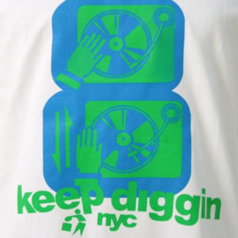 Keep Diggin - Snow man T-Shirt